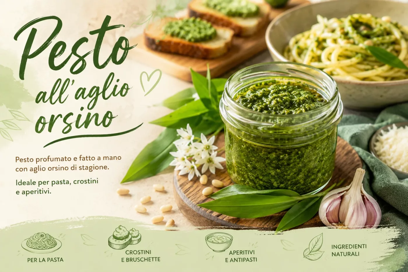 Pesto all'aglio orsino